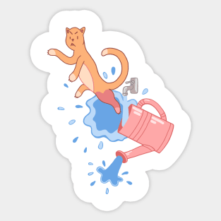 Grumpy Kitty Cat Sticker